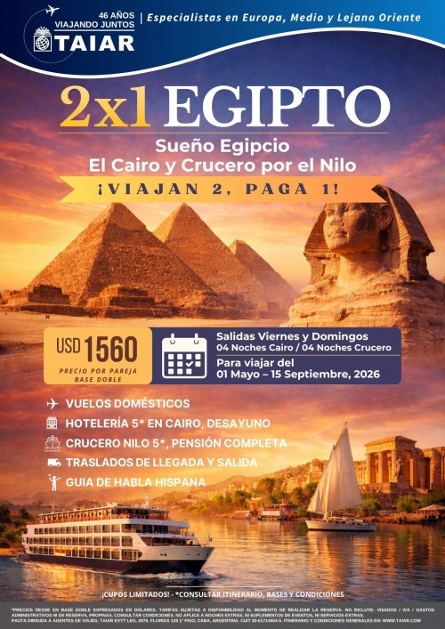 EGIPTO 2x1