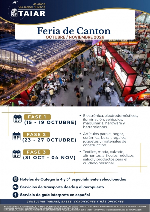 FERIA DE CANTON