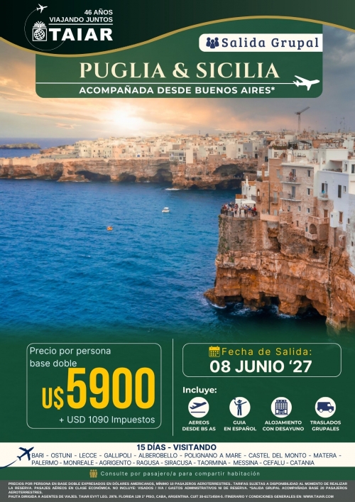 PUGLIA & SICILIA