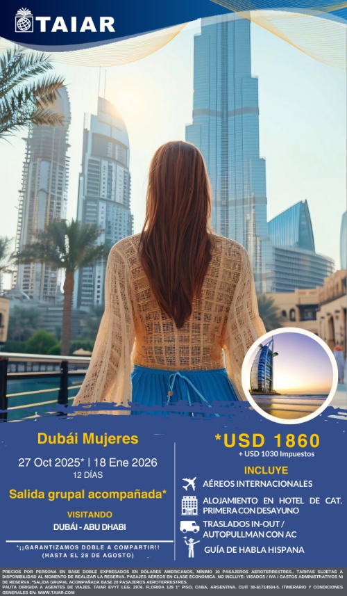 DUBI PARA MUJERES