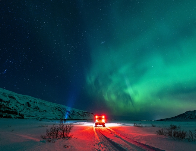 LEYENDAS DE LAPONIA  AURORAS BOREALES