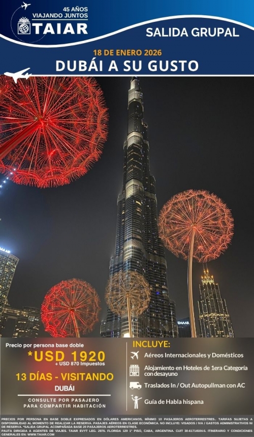 DUBAI A SU GUSTO