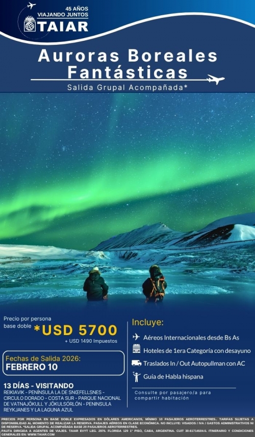 AURORAS BOREALES FANTSTICAS