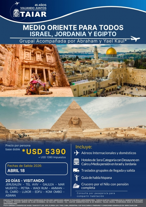 MEDIO ORIENTE PARA TODOS